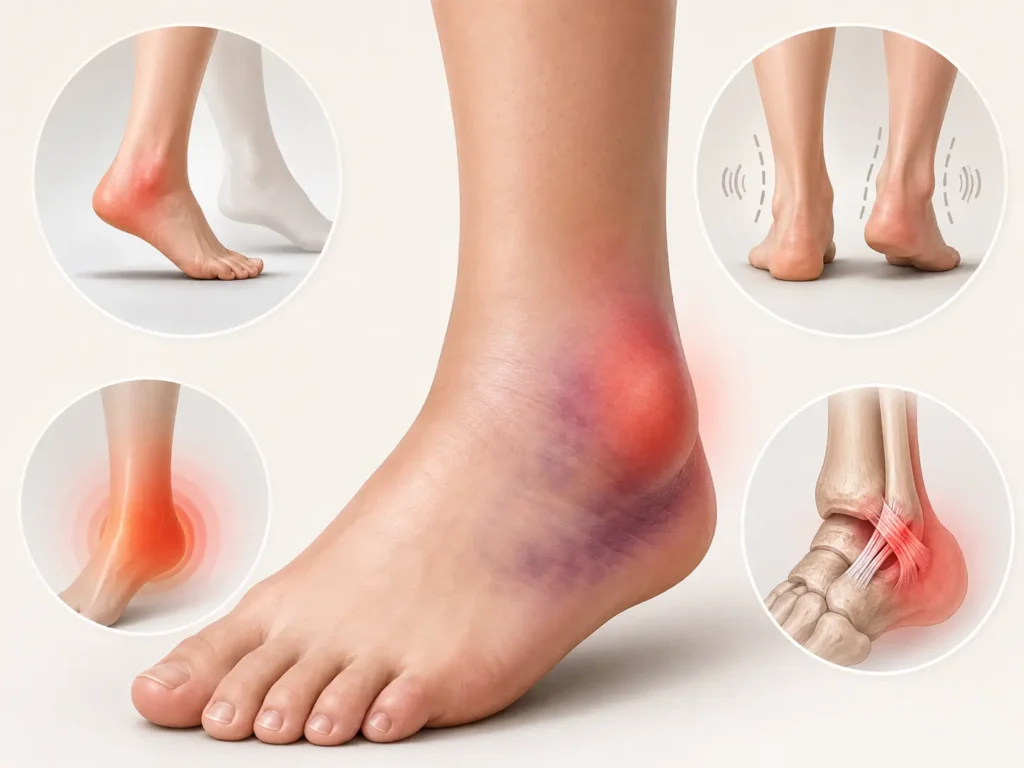 Esguince de tobillo y fisioterapia factor de recuperación